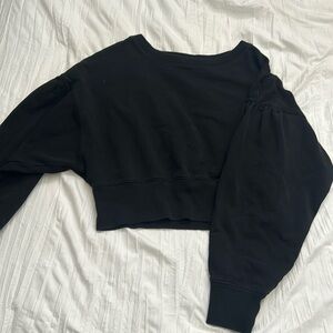 Cropped Black Sweater